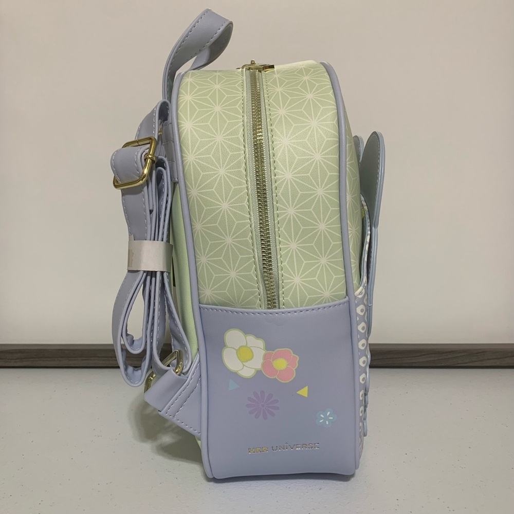 Her Universe Keroppi Wagara Kimono Mini Backpack & Mini Wallet-New - Picture 3 of 13
